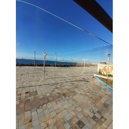 605 Flat Mobiliado Com Vista Lateral Mar Na Praia De Iracema Com Ventilador Fortaleza  Bagian luar foto