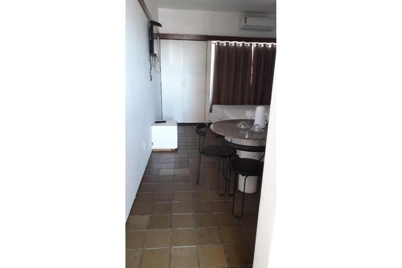 605 Flat Mobiliado Com Vista Lateral Mar Na Praia De Iracema Com Ventilador Fortaleza  Bagian luar foto